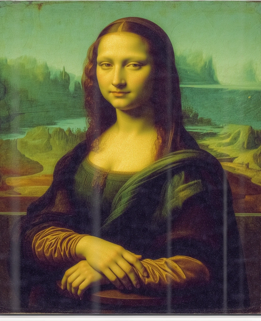 Mona Lisa Viewing im Louvre