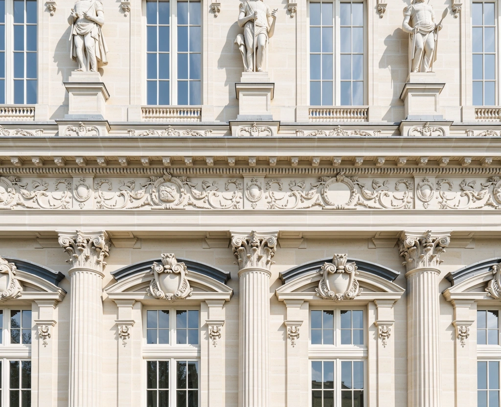Louvre Architektur Details